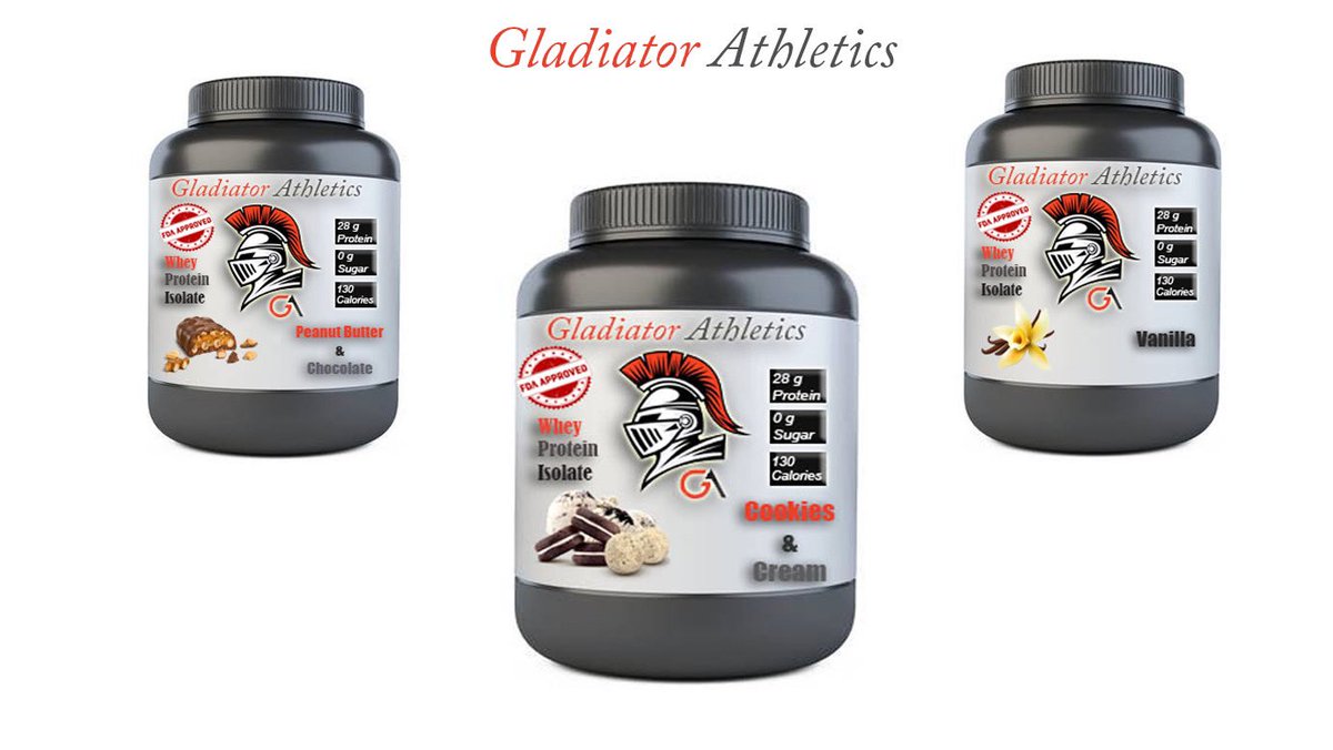 GladiatorAthle1's tweet photo. Hold on wait a minute, you thought we were finished? We are launching not just One but TWO NEW flavours available for a limited time only @GsSportingGoods!! All 3 flavours of our protein can now be purchased from G’s sporting goods #TrainLikeAGladiatorEatLikeaGladiator https://t.co/wdhEhdogdN