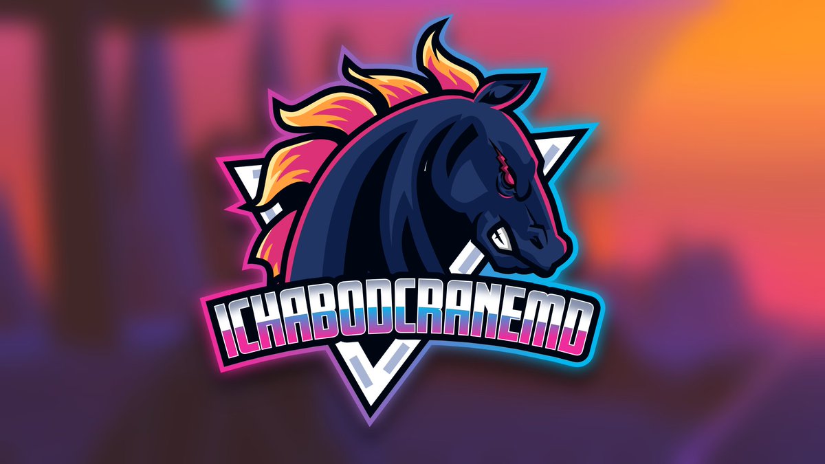 FFuZeY's tweet photo. Cyber punk stallion mascot 

#twitchtv #mixer https://t.co/jZTs9xpKFI