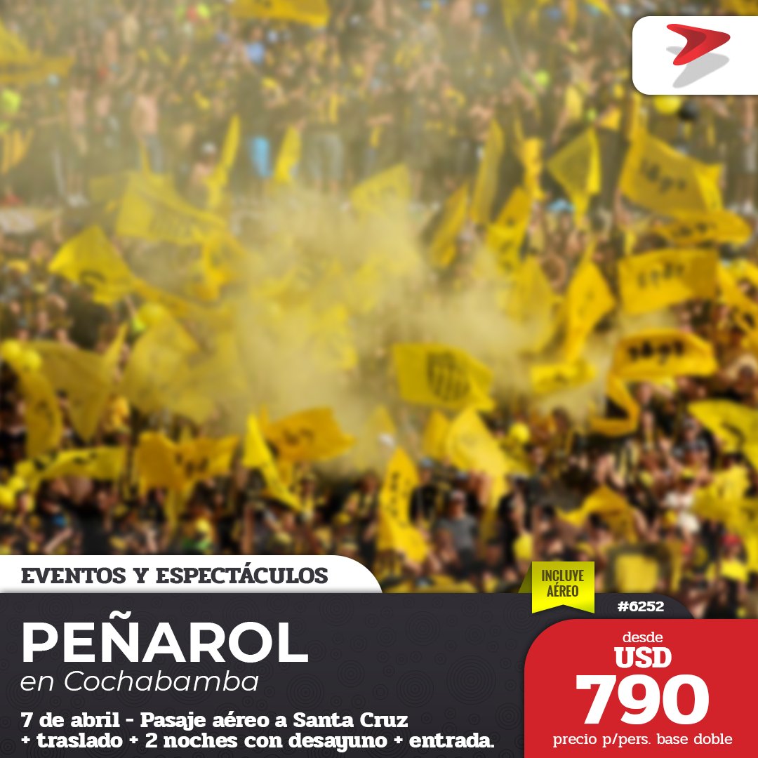 Peñarol en Cochabamba 😯, te vas a perder esta tremenda fecha por Copa Conmebol Libertadores ⚽️ 🏃‍♂️🏃‍♀️ ??
-
Buemes.uy