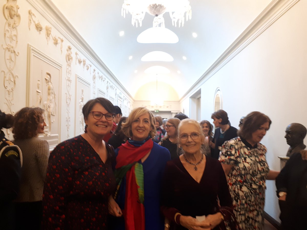 We were honoured &amp; proud to be invited to # IWD2020 reception hosted by President and Sabina Higgins. Reception recognised people and organisations that have worked to progress the goal of building a fairer and more equal world in which women's rights are fully realised.
