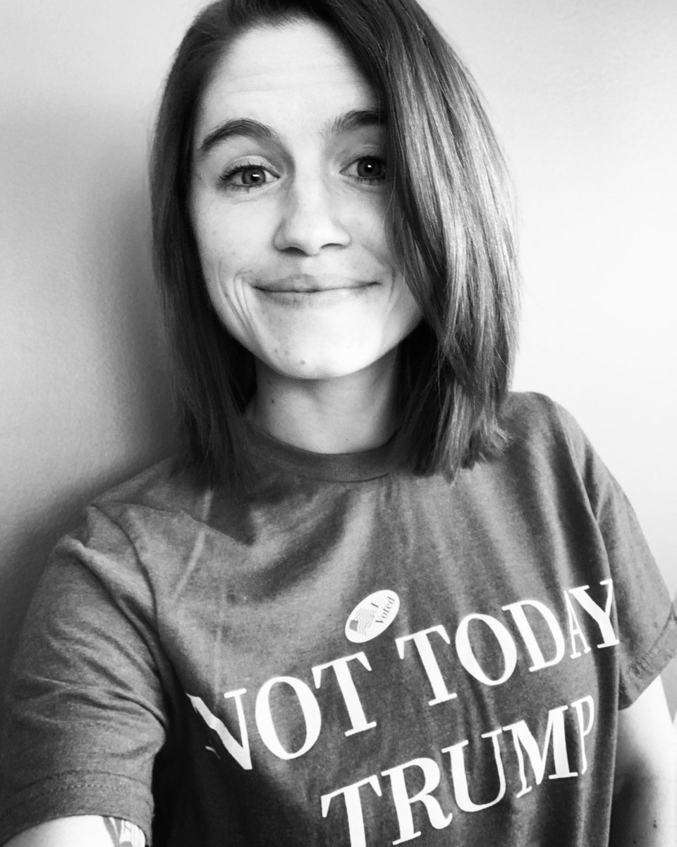 maggs_bateson's tweet photo. your voice matters, get out at vote. k, thnx 🇺🇸💪🏼 #MichiganPrimary #NotTodayTrump https://t.co/O3kTYmM3UK