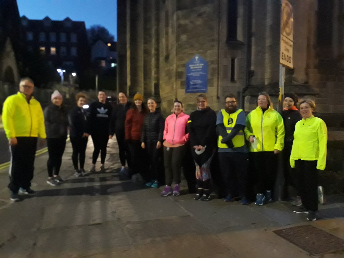 Well done to our C25K group tonight. A brisk walk which included intervals of running and walking along the extensions <a href="/SBCSportsDev/">Scottish Borders Council Sports Development Team</a> @GRLWhitby @RunTogether_