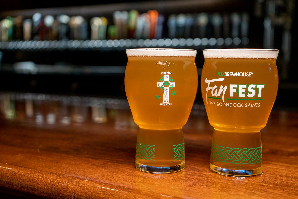 The Boondock Saints FanFest is going to kick some glass on March 17! Check out our souvenir cup, included with admission. 

Get tix: bit.ly/2TSFdAl