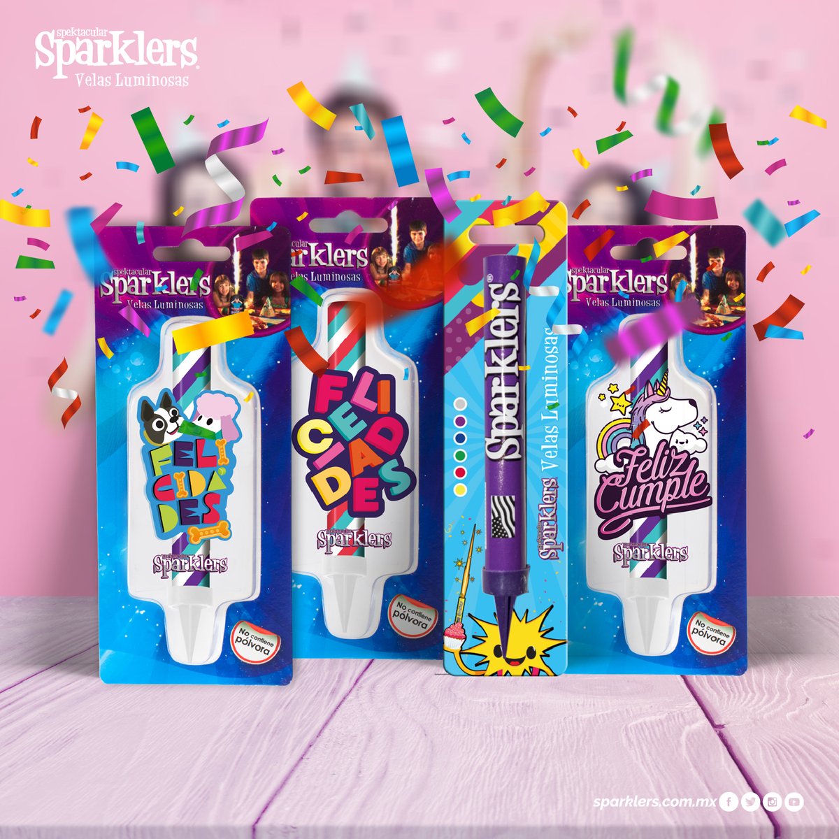 Tu mejor aliado para tus fiestas. Festeja y disfruta momentos para siempre con <a href="/SparklersMexico/">Sparklers México</a>

Conoce toda nuestra familia de productos. ✨