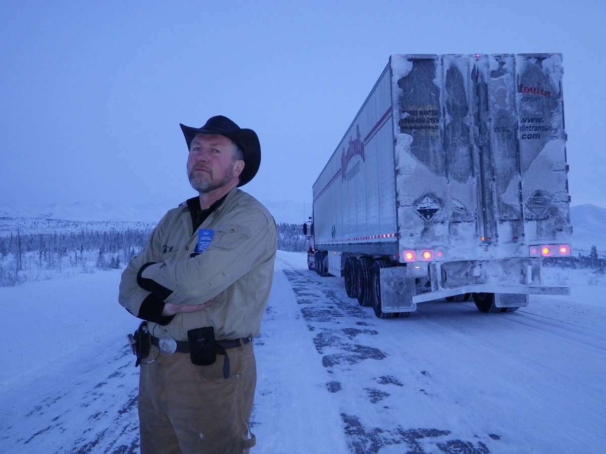 Nothing like the ice road! 