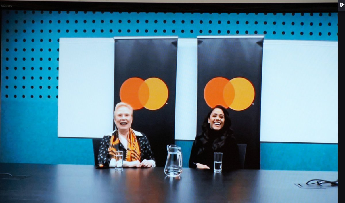 wearemastercard's tweet photo. Our WLN (Women's Leadership Network) BRG celebrated #IWD2020 with a fireside chat between world-famous footballer Alex Scott and Ann Cairns, Mastercard’s Vice Chairman, live from our Angel Lane office. We ended the event with a Priceless surprise for our HQ employees! https://t.co/QHTqy85qj0