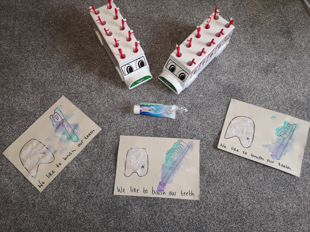 TheRoseGardenDN's tweet photo. Our babies have been learning all about going to the dentist today #RG https://t.co/gMvGJ3Wjek