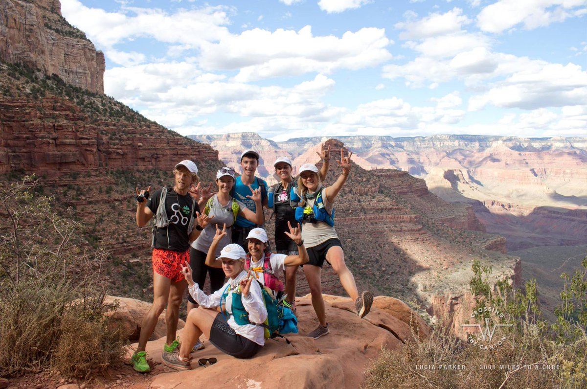 Throwing it back to 2015 and the inaugural group of Crossing the Canyon participants. We have 14 spots left for this year's Rim-to-Rim trek. Register today: 3000milestoacure.com/crossing-the-c…