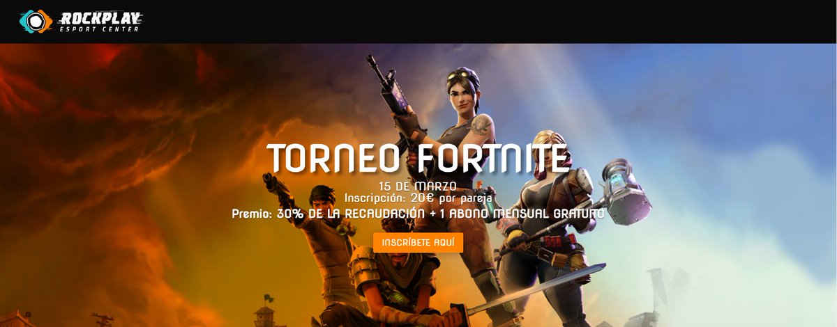 rockplaygaming's tweet photo. Nos lo habéis pedido a gritos, así que este domingo tendremos torneo de Fortnite.

Y tampoco olvidamos los Fighting Games, el sábado tendremos torneo de GBVS! 

@MVFighters 

#Fortnite #eSports https://t.co/DHSKLcAmKx