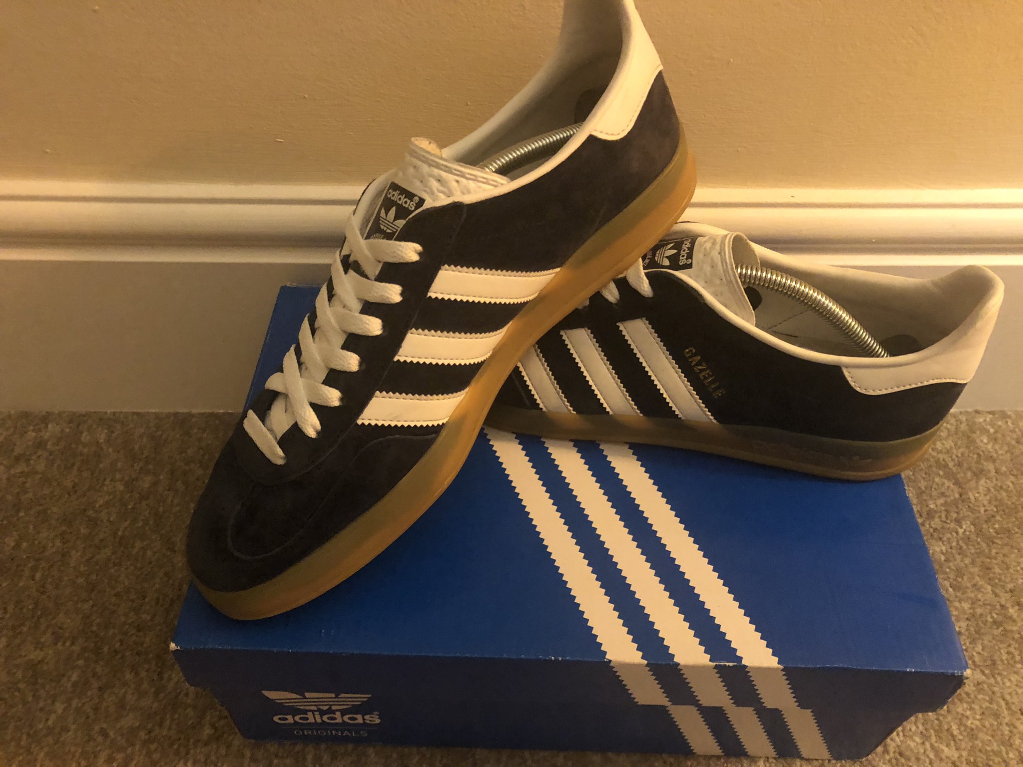 Indie Rob Twitter: "Gazelle Indoor with new white /// #Gazelles # Adidas https://t.co/Rw5FHUqbUz" / Twitter