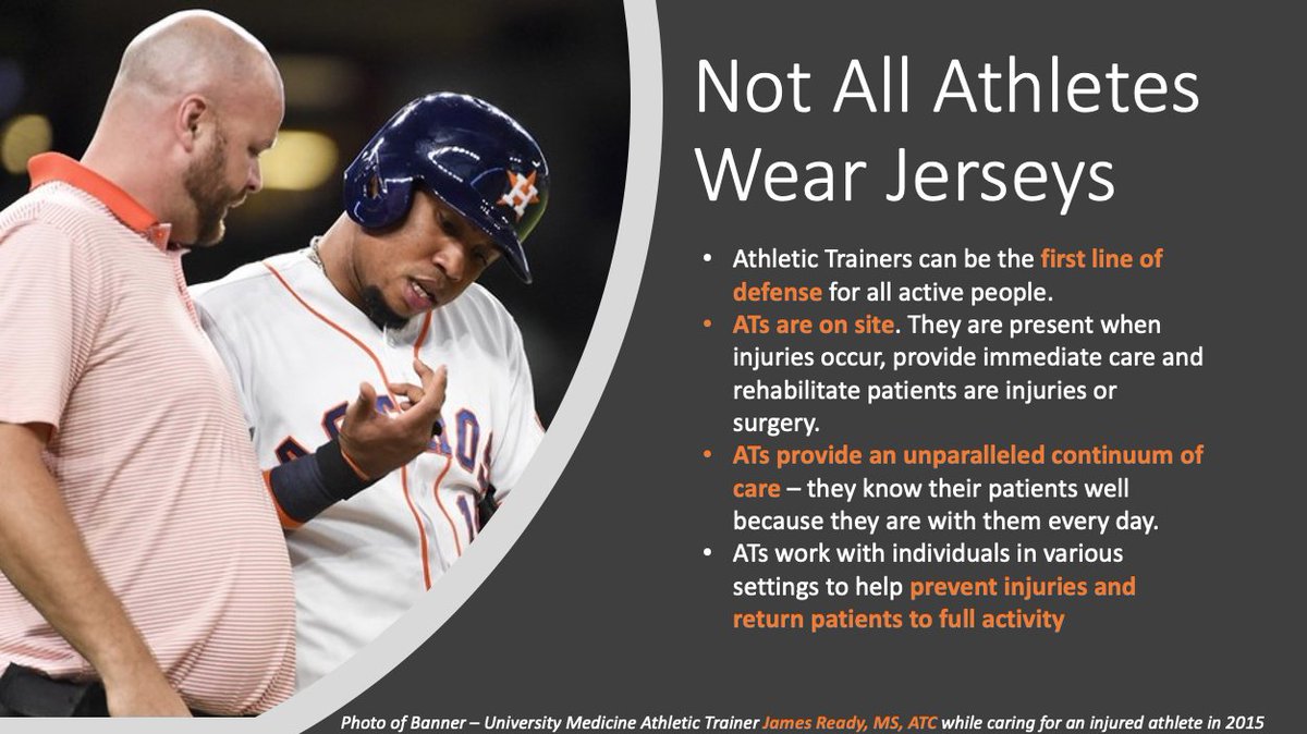 Uazorthopedics's tweet image. #NATM2020 #NATM2020Challenge @BannerHealth @NATA1950