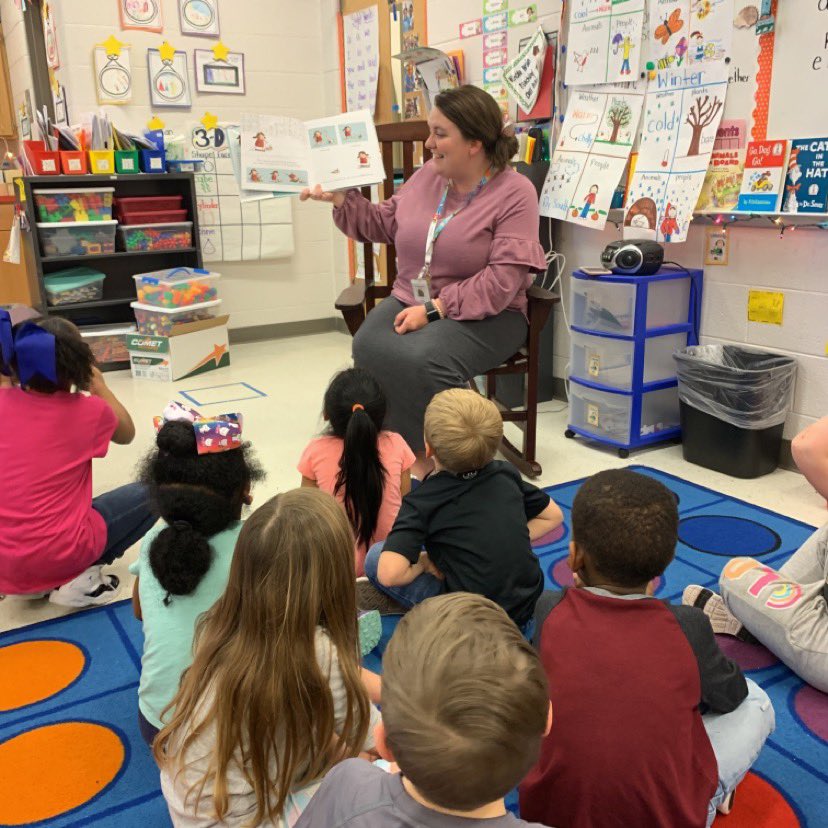 Had a chance to read to a K class today (my 1st ❤️). As we finished the book a student raised his hand: 

S: “When I scratch my bumps I have to go wash my hands.” 

And there you have it. A day in the life of a K teacher. 😂😂😂