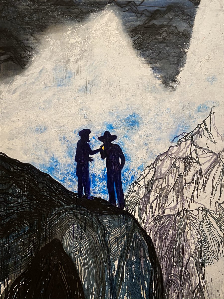 TheEyeSeesMore's tweet photo. What to see in London-Part 1: #radicalfigures @_TheWhitechapel with a plethora of great #paintings by #ryanmosley, #danielrichter, #talamadani, #sanyakantarovsky and more. #figurativeart is #alive and well. https://t.co/z7KofHYzLk
