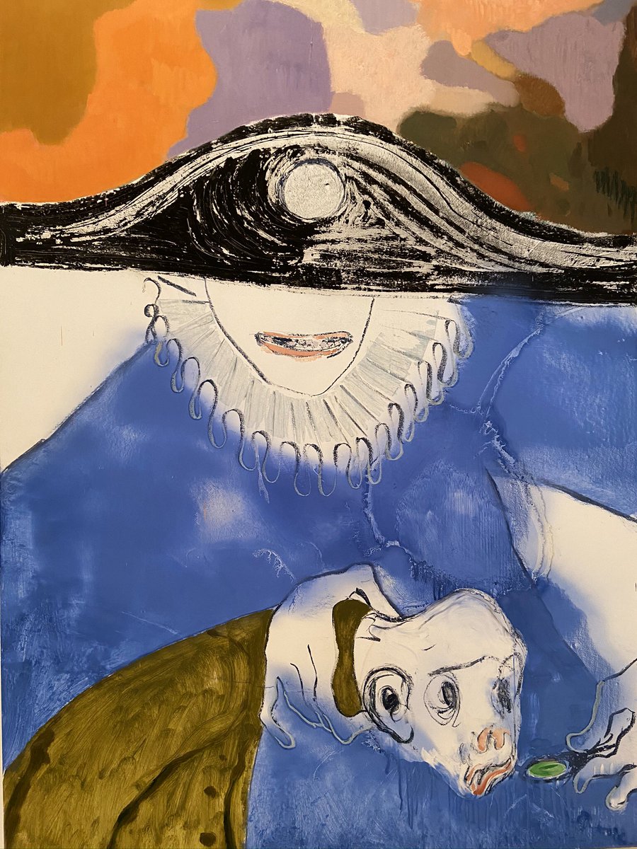 TheEyeSeesMore's tweet photo. What to see in London-Part 1: #radicalfigures @_TheWhitechapel with a plethora of great #paintings by #ryanmosley, #danielrichter, #talamadani, #sanyakantarovsky and more. #figurativeart is #alive and well. https://t.co/z7KofHYzLk