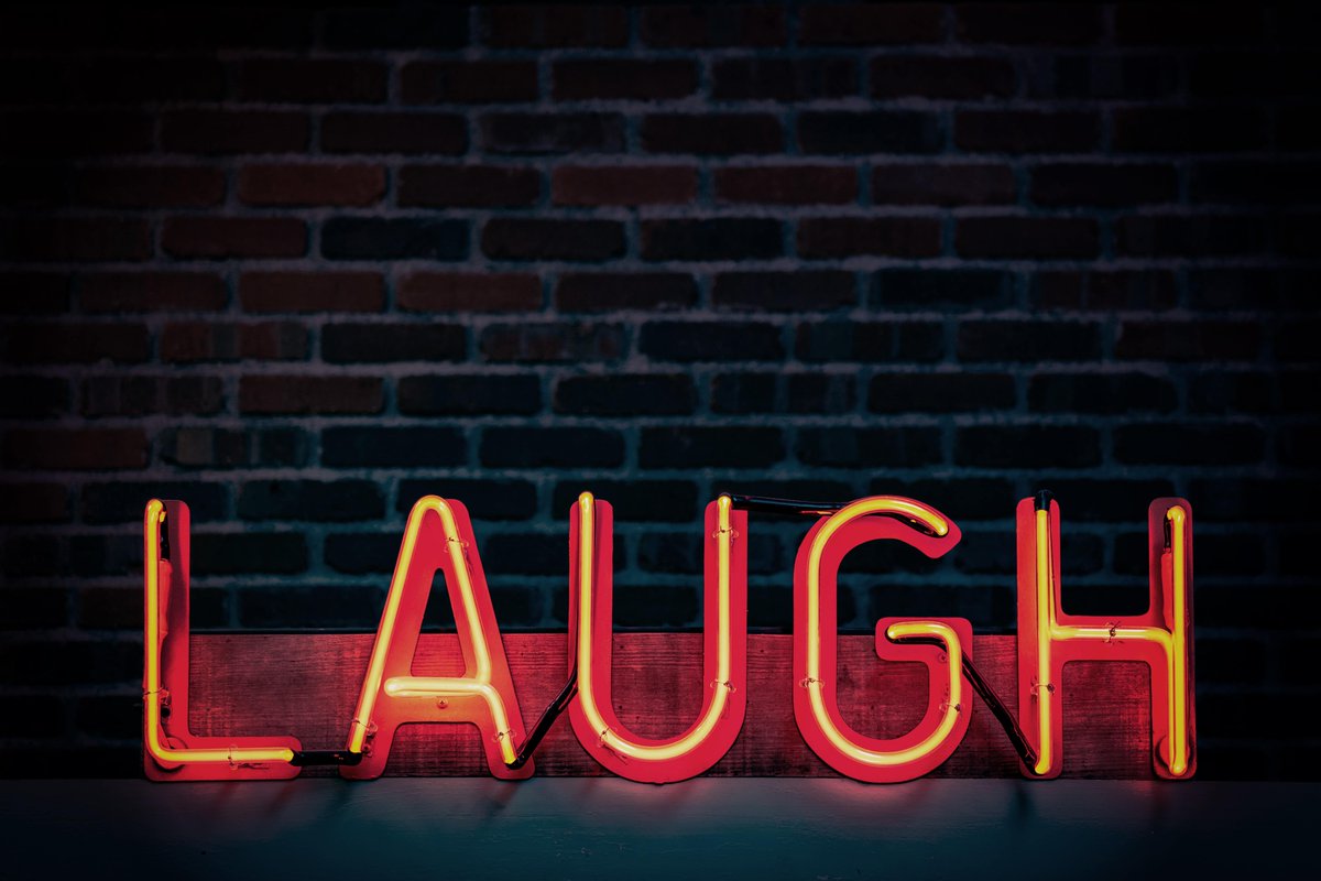 CarinaFilek's tweet photo. Laughter in the office has one of the most positive impacts on office culture.  “Laughter relieves stress and boredom, boosts engagement and well-being, and spurs not only creativity and collaboration but also analytic precision and productivity.” https://t.co/gI8QIdguOC https://t.co/AGVh2z2sAS