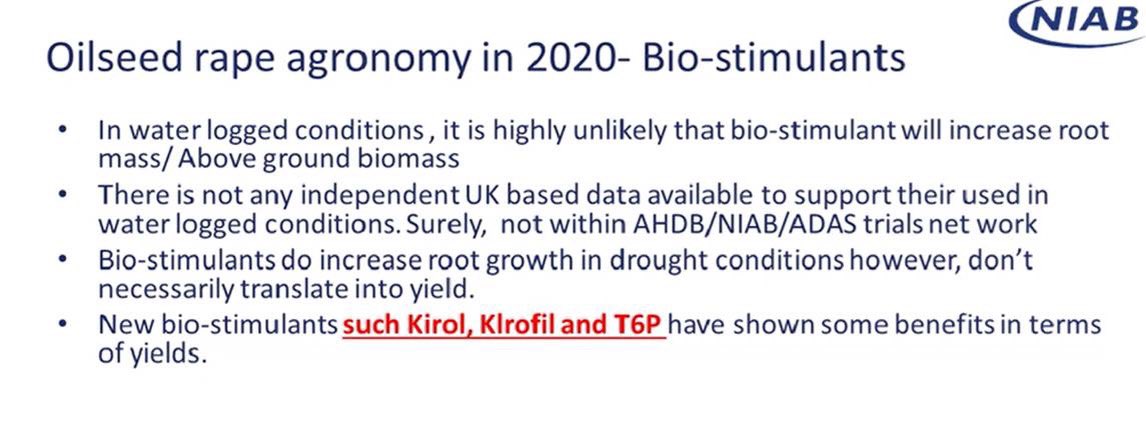 uniumbioscience's tweet photo. Praise indeed 🙌🏻 great to see our independent quality trials are being recognised. 
#uniumbioscience #niabtag #kirol #klorofill #t6p #biostimulants https://t.co/LnsT0IKWHL