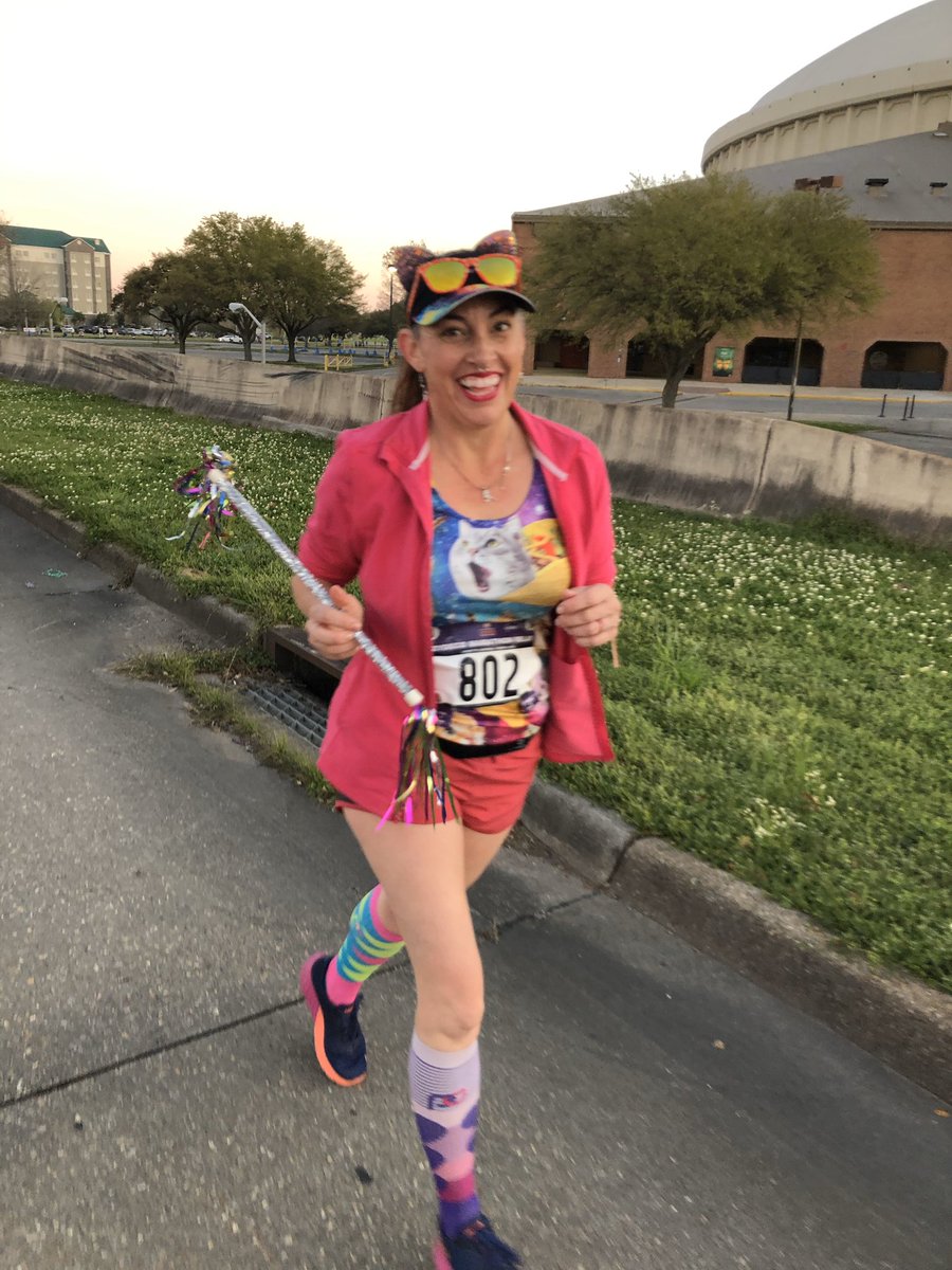JenniferCharbo3's tweet photo. #zydecomarathon #relayteams #pr10k #lafayette gorgeous course thru Lafayette Relay Marathon was a blast with good friends https://t.co/vFGTCu1va3