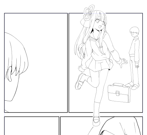 背景はあとでいっかーーーーーみたいな感じで全然描いてないから後でまとめてやることになってしぬ。 