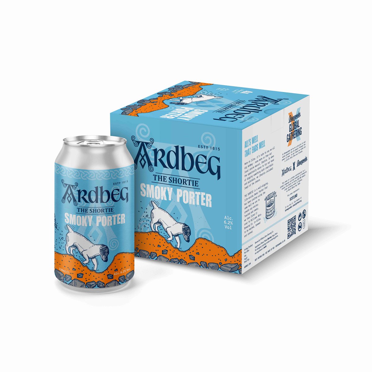 A #beercollab with #Ardbeg #Brewgooder and #WilliamBrosBrewingCo to make an #untamed #smokyporter for #bggg2020 Available at the distillery and select stores across the UK from March 24. #WorldWaterDay #smoky #islay #theshortie #beercollab

ardbegproject.com/news.shtml