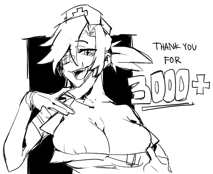 woofenss's tweet photo. wanted to doodle a little valentine as a thank you to y'all! seriously, thank you so much for your support. you're amazing 🙏 https://t.co/shlGggooW0