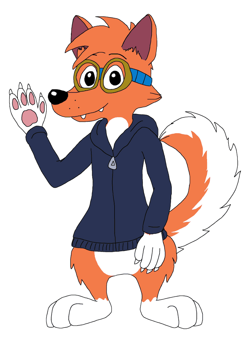 Karl Karlamon On Twitter Remember That Birthday Sketch My Discord Friend Jonny Made For Me Well He Went One Step Further To Colour In My Fursona It Looks Great Posted