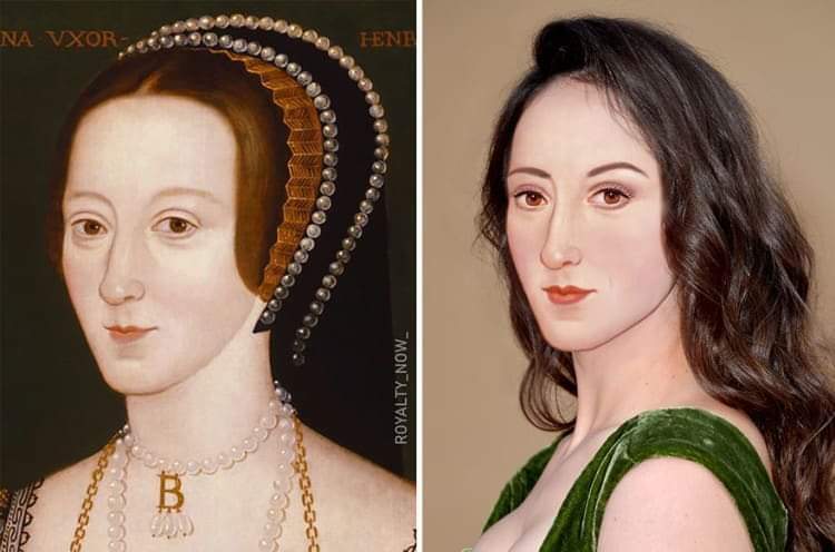 SecretoDruidas's tweet photo. Una artista, Becca Saladin, ha transformado figuras históricas en personas "modernas".

1- Arriba izquierda : Enrique VIII
2- Arriba derecha: Ana Bolena 
3- Abajo izquierda: Isabel I de Inglaterra 
4- Abajo derecha: Catalina de Aragón

Hilo ⤵️ https://t.co/8IdAve2zQl