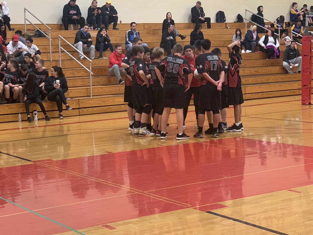 Cross town game tonight! Come check out our Stallions take on the Jawhawks! 🏐 #WeAreStallions #ProudToBeD93 <a href="/CCSD93/">CCSD93</a>