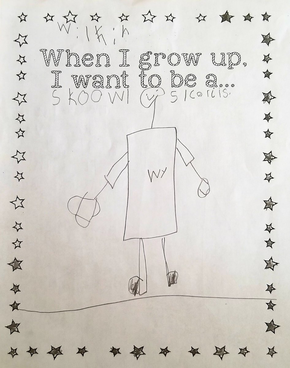 SchoolPsychPhil's tweet image. My son brought this home from school today. He wants to be a school psychologist. #ProudDad