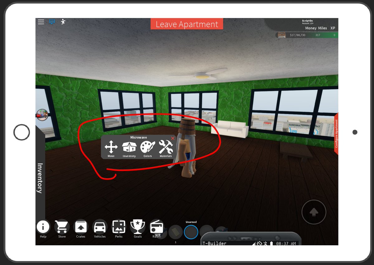 Scriptonroblox On Twitter Does Anyone Have Any Idea As To How I Can Use Billboardgui Textbuttons When They Re Hidden Behind The Mobile Controls Coregui Https T Co 9inxtl5rzz Https T Co P4wuuvp8es - roblox click textbutton to show gui