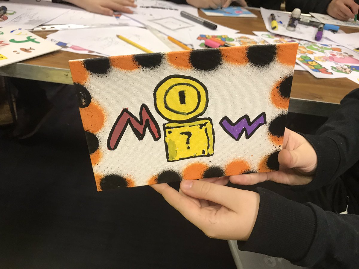 MandiB_'s tweet photo. Last photos of the artwork from tonight’s @uccrew_sthelens #Graffiti workshop with @kingsyzeGraff at #MossBankLibrary What a great session - all 27 children were engrossed and created so many brilliant pieces - and they took them home! Funded by @CF_Merseyside https://t.co/C348diW4Is