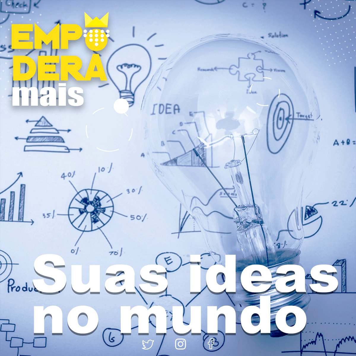 empodera_mais's tweet photo. Quando o assunto é levar suas ideias mais longe, a EMPODERA MAIS é hoje uma referência para você, artista, produtor cultural ou empreendedor criativo que deseja tirar seus projetos da gaveta e colocar suas ideias no mundo.
#Cultura #art #ideia https://t.co/7GXHBELM1t