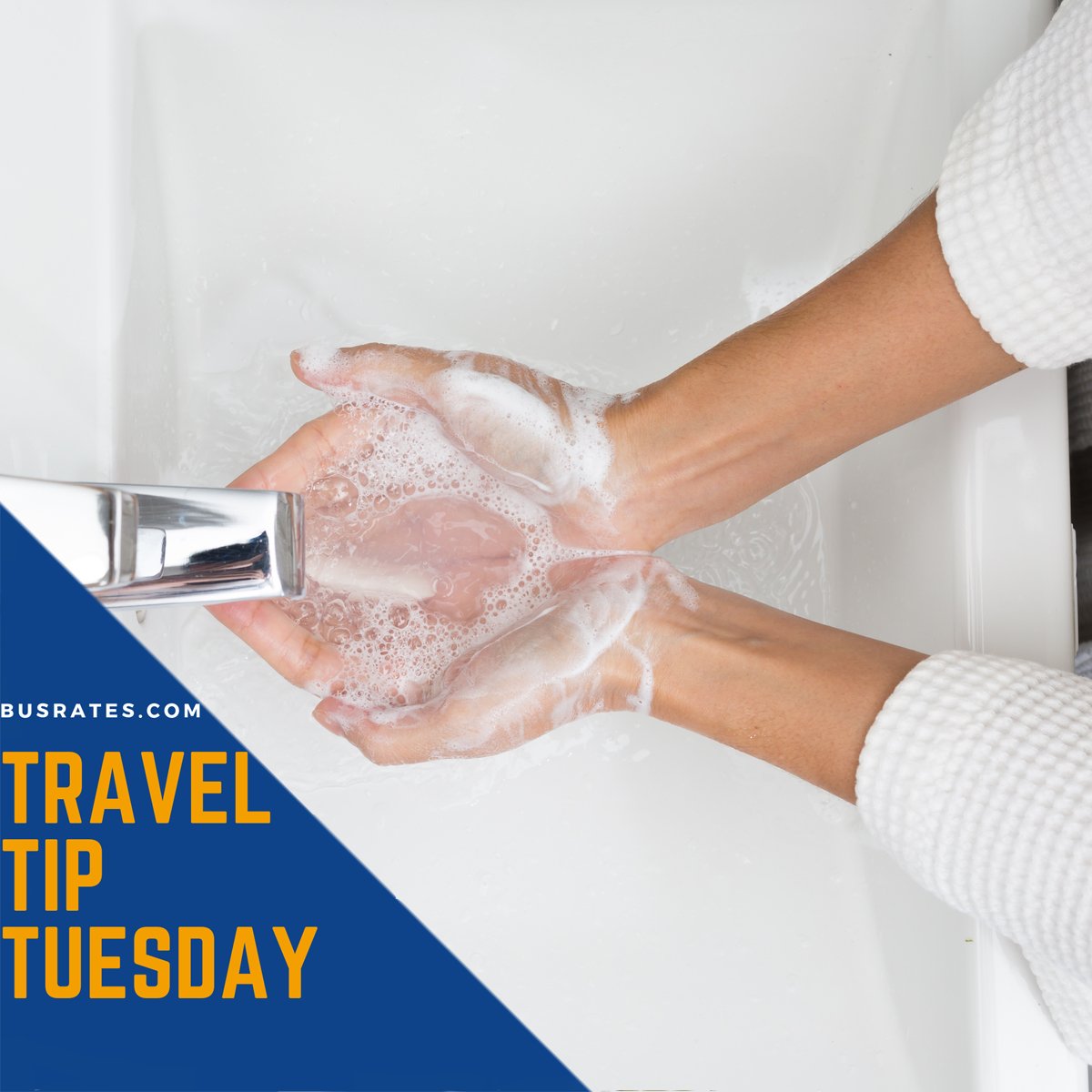BusRatescom's tweet image. Best way to avoid germs while traveling? Wash your hands! Check out this article on hand washing from the Mayo Clinic: buff.ly/2KgcOxK!