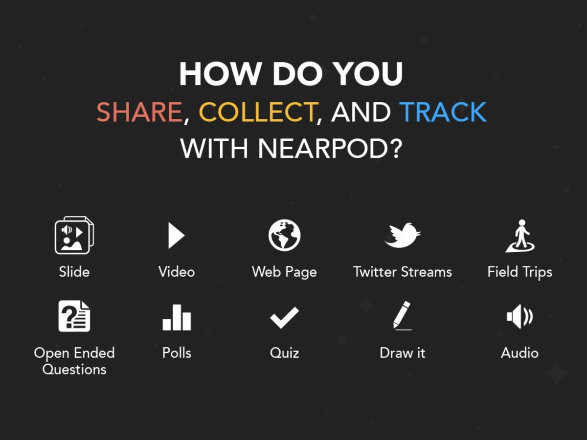 molly_woot's tweet photo. I was so excited to learn about the amazing platform called Nearpod today, which allows students to be engaged in lessons online! It is not only perfect for lessons but also has an assessment feature to track students' progress. Check it out! #EDUC38714  #Nearpod #socialmedia https://t.co/mTFtl2eFlC
