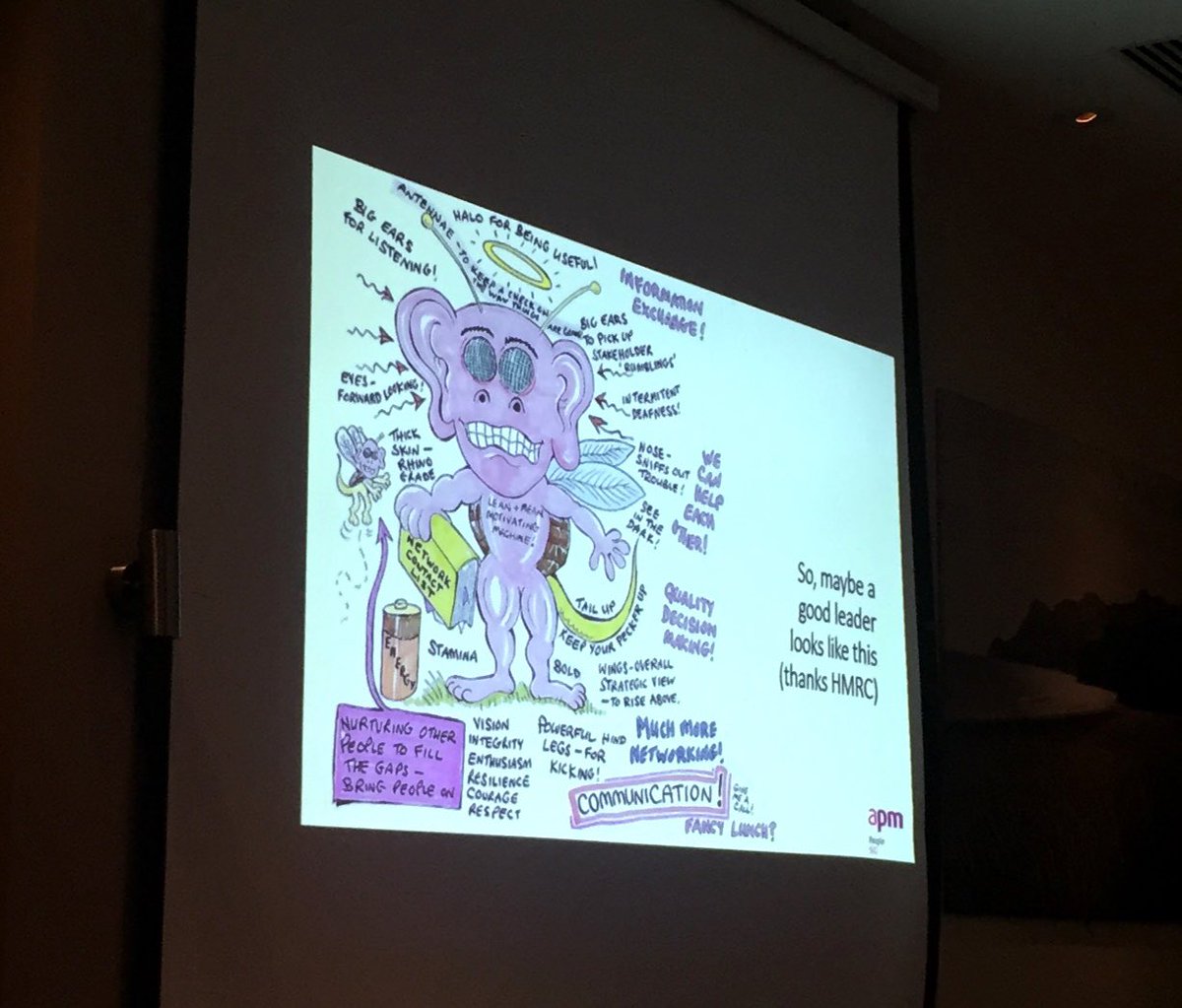 APM North East tweet media