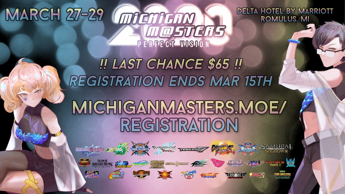 MIMastersFGC's tweet photo. Late registration ends on SUNDAY! Get seeded and save $15 by pre-registering for #MIMAS2020!
The show will go on.
Emergen-c, Hand Sani, and Wipes will be readily available to our attendees, as well as some rad hand washing signs! https://t.co/OMINc4oa94
