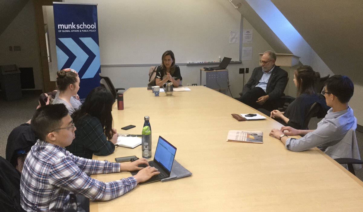 HousingNowTO's tweet photo. @PubPolicy_Munk @UrbanPolicyLab @Byond_Headlines @SpectrumMunk1 @IASIMunk @pgiconsultants @EquityPubPolicy @MUNKMPPSA @Pii_Munk @PPGReview Deputy-Mayor @anabailaoTO speaking to Grad Students at @munkschool about #HousingTO and the Future of #AffordableHousing in Toronto : “If you want to turn Change into Progress - you have to Manage it properly...” #TOPoli https://t.co/XZqUQL44G0