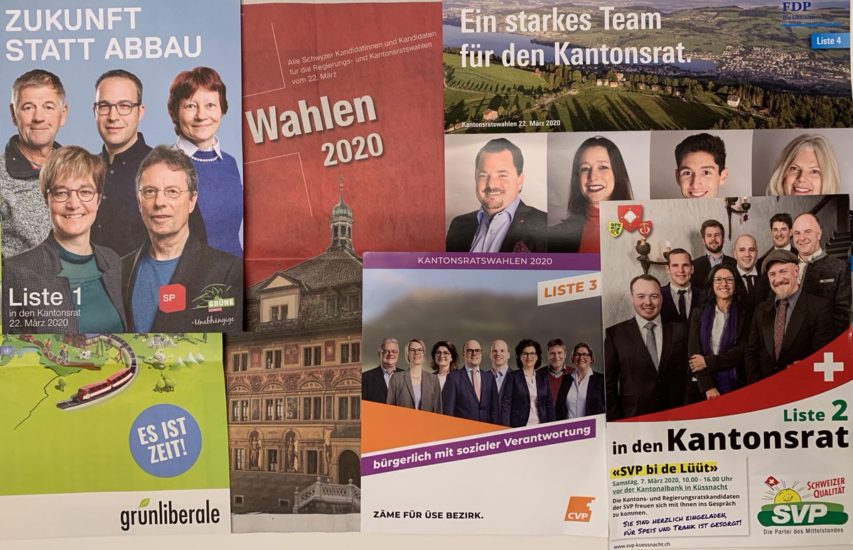 merlischachen's tweet photo. Am 22. März 2020 sind #Kantonsratswahlen im Kanton Schwyz. Sieben Kandidaten aus Merlischachen (Bezirk @kuessnacht) stellen sich zur Wahl. Hier geht es zum Vergleich/Übersicht:
https://t.co/tJHQv2446e  #WahlSZ20 https://t.co/hMZvORdTc5