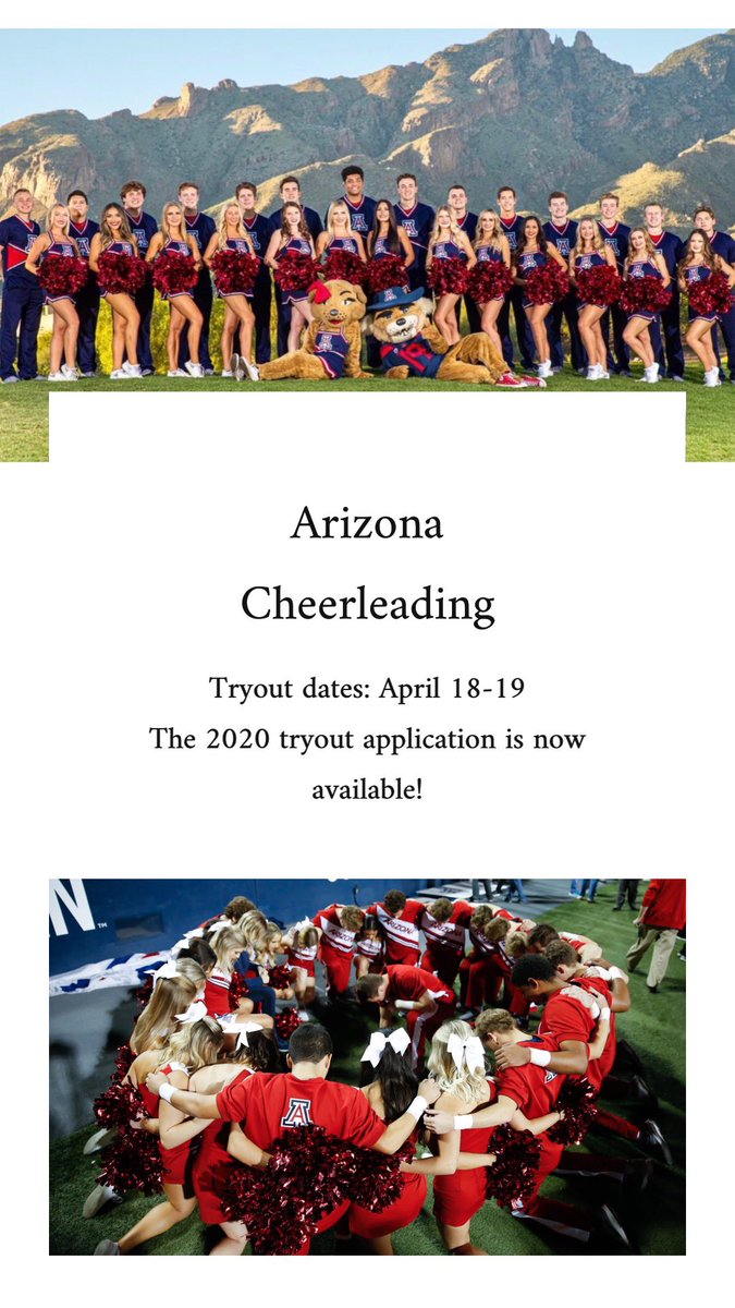 Arizona Cheerleading tweet media