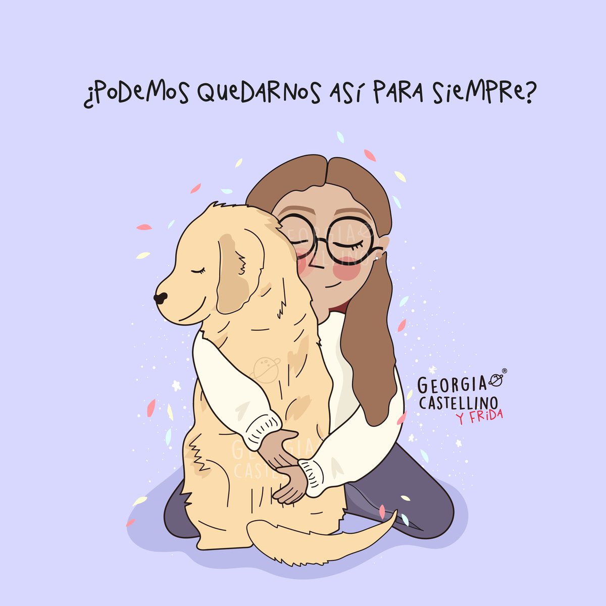 Geocastellino's tweet photo. Para siempre me pareció mucho tiempo con todos, menos con vos 💜 https://t.co/XmqHKPrPY0