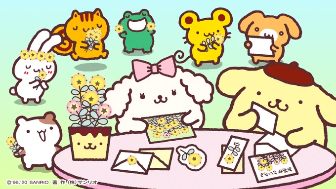 みんなから「希望の花が咲いたよ」って、たくさん届いたんだ。大切に育ててくれてありがとう☆ 