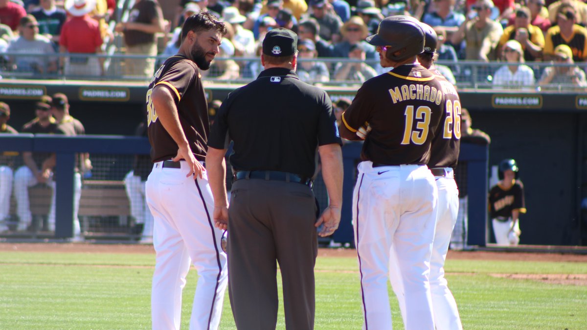 Garrett Richards, Abraham Almonte, Hosmer and Machado  #Padres 3-3-20