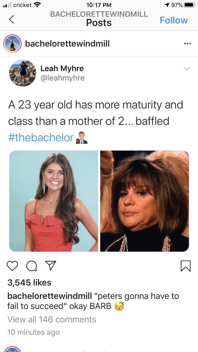 sarahxmillss's tweet photo. quite honestly tho #TheBachelor #TheBachelorFinale https://t.co/vDWj3T0pCz