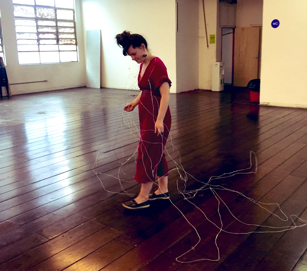 LowriEvans's tweet photo. Photos from #RhythmicCracks residency with @EmilyBeaney @MITsaopaulo #CasaDoPovo. Today’s tasks: not apologising and not listening https://t.co/mFABCxbIPx