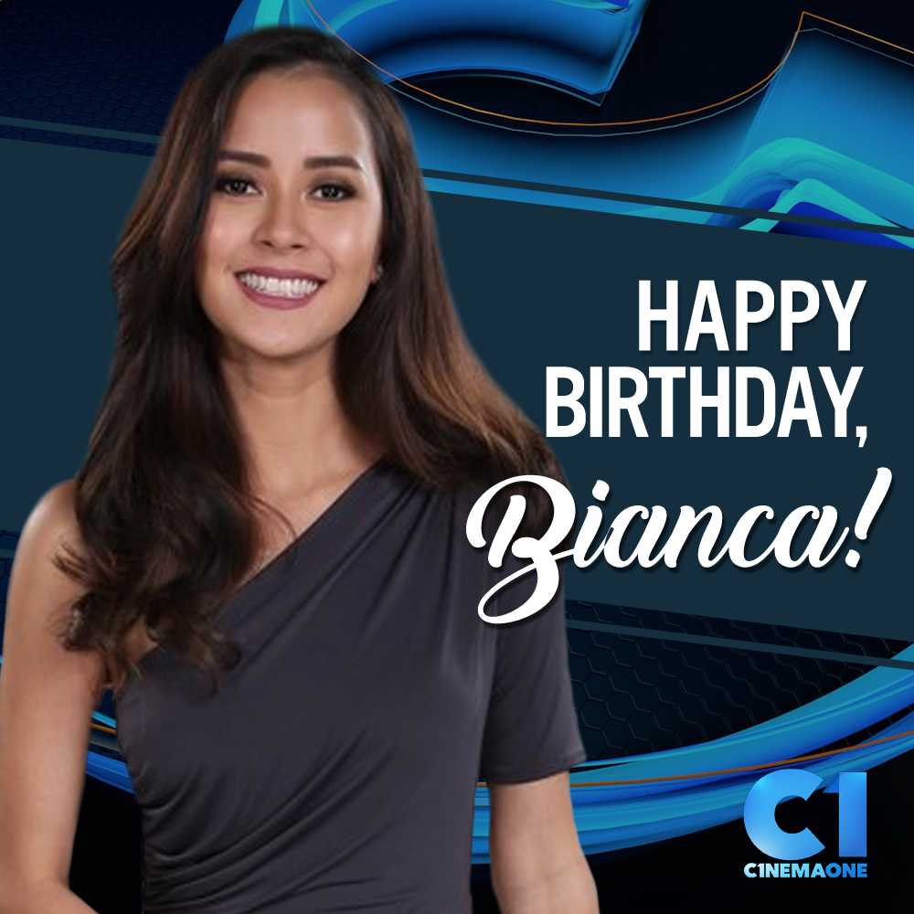 Happy birthday to our CinemaNews host, Bianca Gonzalez (   From your family! 