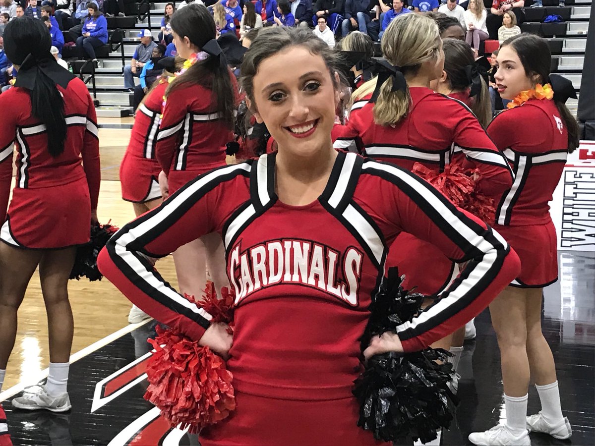 rjpalmerll's tweet photo. Shew, what a week ⁦@PalmerPreslee⁩.
⁦@GRCVarsityCheer⁩ boys region champs. ✅  
⁦@GRCVarsityCheer ⁩girls region champs ✅
⁦@grc_hoops⁩ region champs✅
⁦@WinCity_BBall⁩  region champs ✅.  
⁦@Rupp_Arena⁩  Here we come.   ✅
GO CARDS!! https://t.co/RxO4wJyrzr