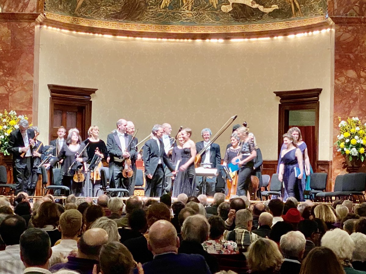 taliartwork's tweet photo. ⁦@wigmore_hall⁩ #londonhandleorchestra ⁦⁦@adrianbutterfi5⁩ #handlel Glorious music by Handel
To celebrate T royal marriages 
Of AnnT daughter of George T 2nd  to William of Orange! A very rarely preformed piece!We were lucky to listen to a 1 class 
Performance❗️ https://t.co/hnAEHLkRkV