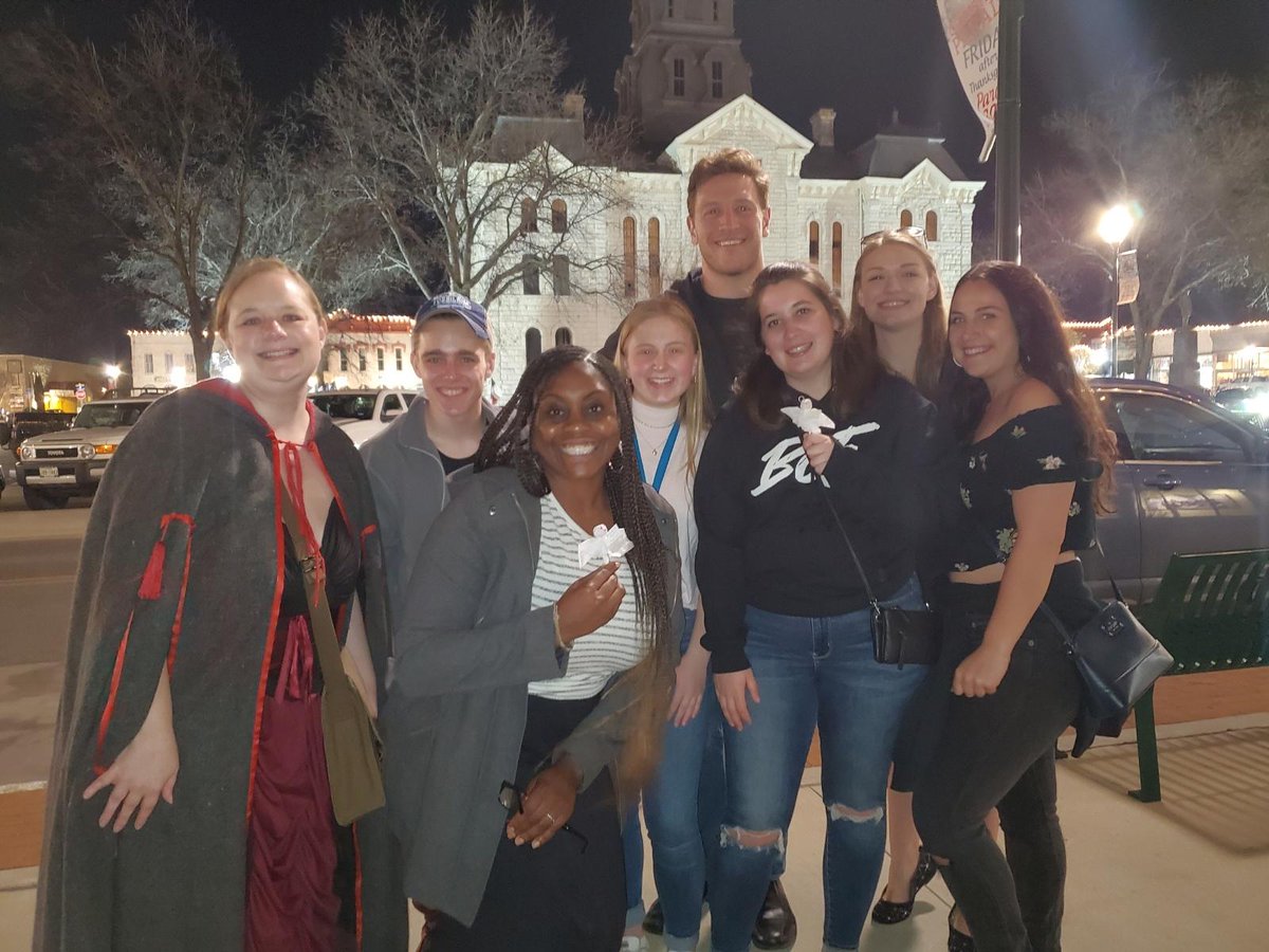 Thank you to the cast and crew members of #BrianClowdusExperiences Presents The Sound of Music for joining us on a special ghost tour tonight! #TheSoundofMusic runs this weekend at the #TexasAmphitheater in <a href="/VisitGlenRose/">Visit Glen Rose</a>! It's a wonderful production, don't miss it! #ThePromise