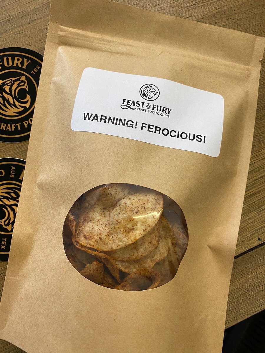 feastandfury's tweet photo. Paramedics were called to the office today. 🔥🔥🔥 #ferocious #911 #craft #potatochips #onfire https://t.co/W01UTEMXWi