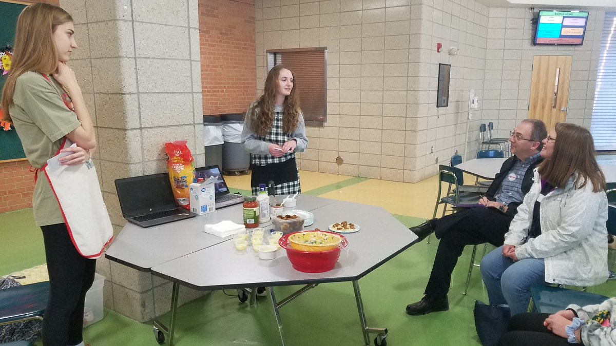 Spanish 3 project night.