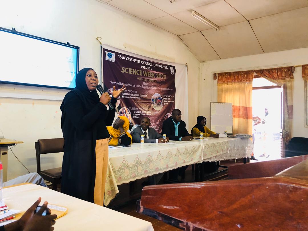 utgssa's tweet photo. Day 2 of the Science Week was a resounding success. Thanks to @TGSBstandards @utg_da @ and all our stakeholders. 
#2020ScienceWeek 
#BiggerandBetter https://t.co/wCtDswpH27